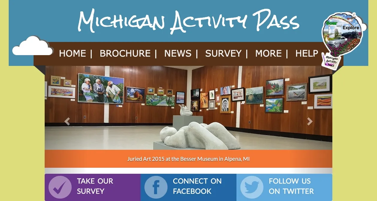 Michigan Activity Pass Comstock Township Library